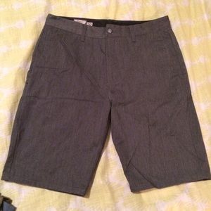 Volcom dark grey men's shorts