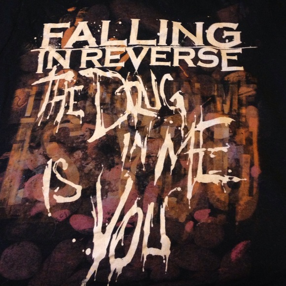 Falling in reverse band tee unisex size S FIR