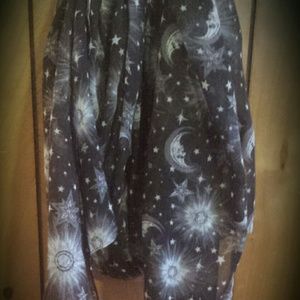 Over the moon scarf