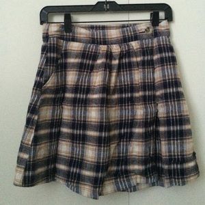 Plaid Fleece Kilt