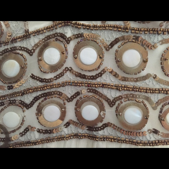 Long white prom dress (pictured left) model is 5'8 - Picture 4 of 4