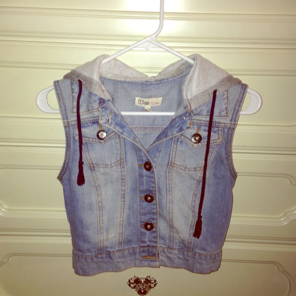 Denim vest