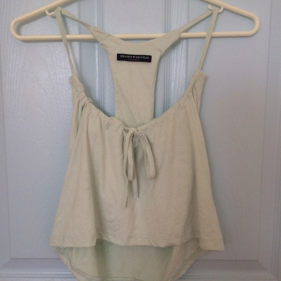💥SOLD💥Brandy Melville mint crop top