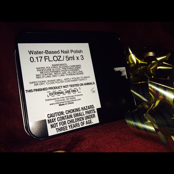 3 Color Water-Based Nail Polish - Picture 3 of 3