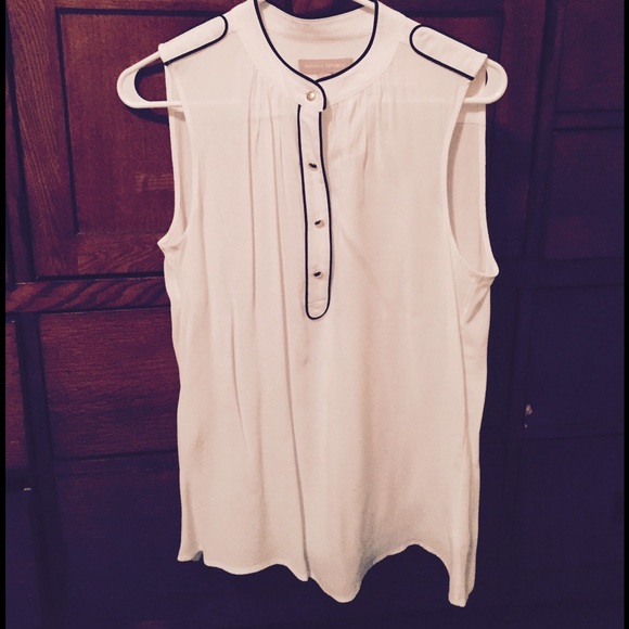 Banana Republic Tops - Bundled Banana Republic sheer sleeveless shirt