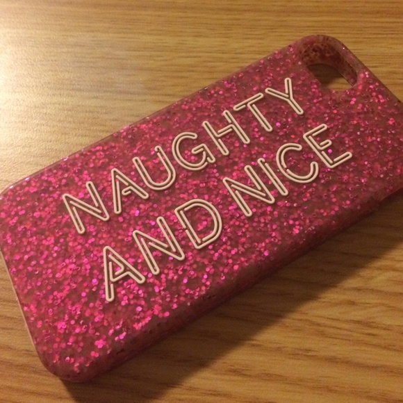 kate spade naughty and nice iphone 5/5s case