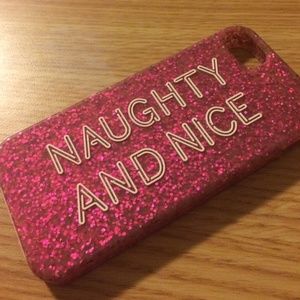 kate spade naughty and nice iphone 5/5s case