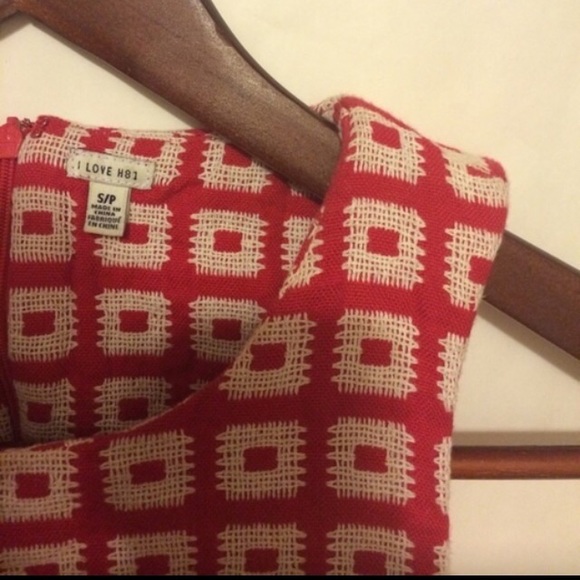 Forever 21 Red & White Dress - Picture 3 of 3