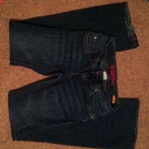 Hydraulic 7/8 boot cut jeans.