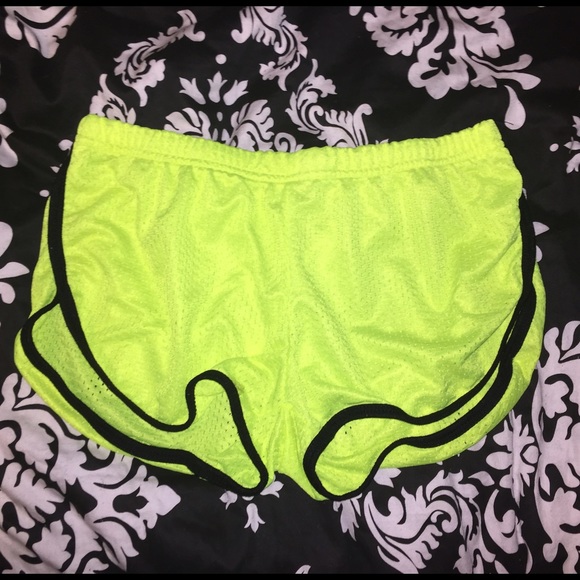 Neon Yellow Shorts