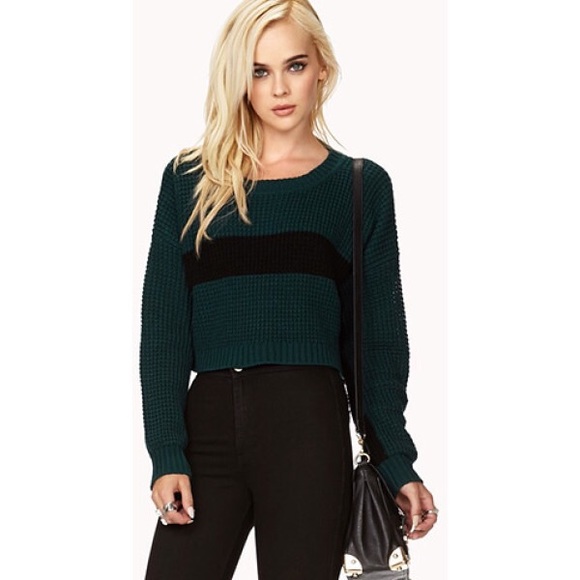 Knitted Crop Sweater