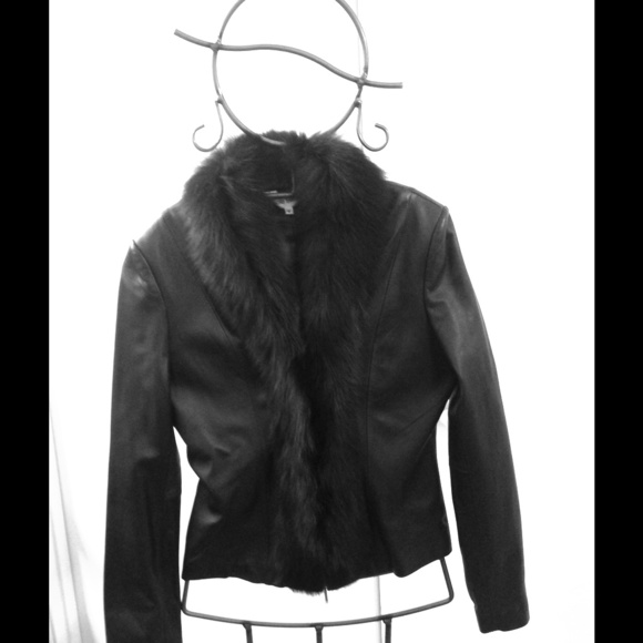 Leather and Fur Jacket