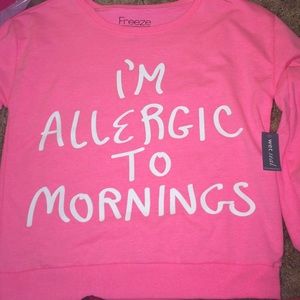 Hot pink sweater with tags