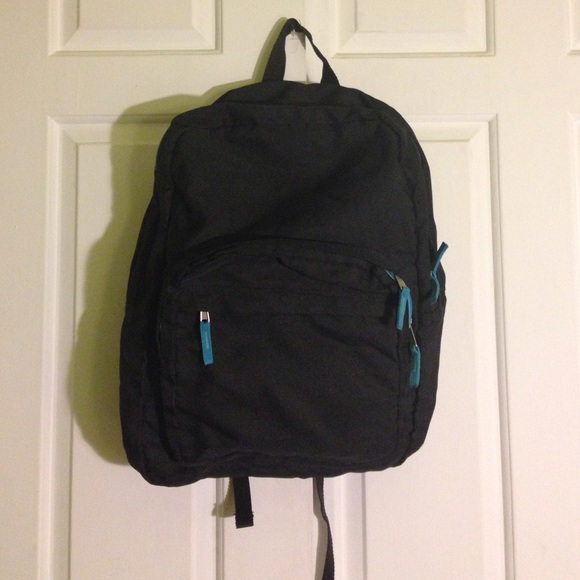 NEW Black and Teal Backpack