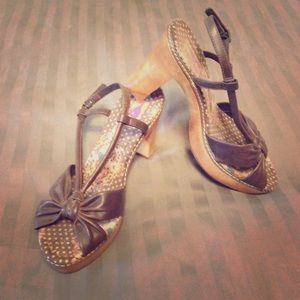 Wood Sole Sandals