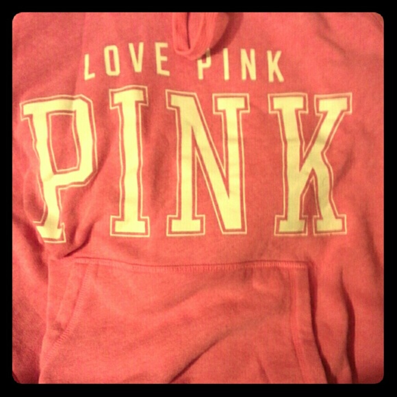 Pink hoodie