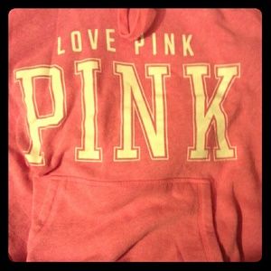 Pink hoodie