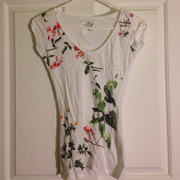 H&M Floral Graphic T-Shirt