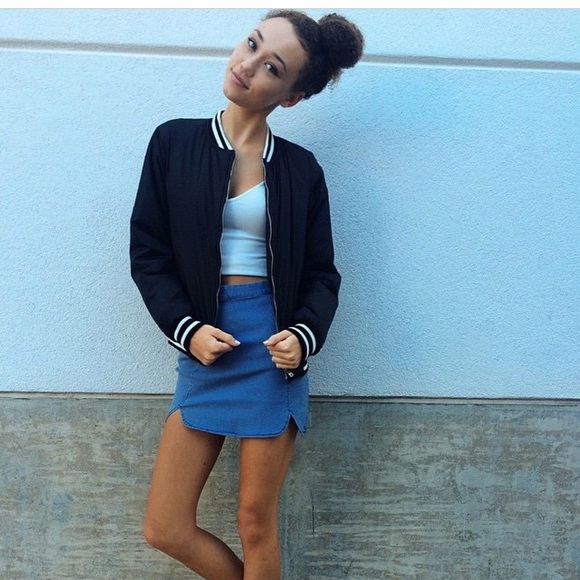 Brandy Melville Jean skirt