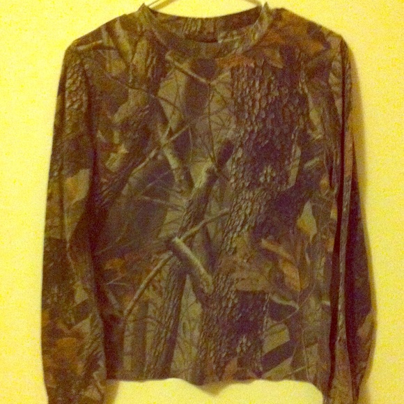 Long sleeved camo shirt!