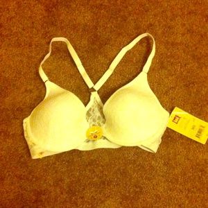 White lace bra! NWT!