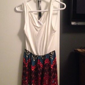 Cross back maxi dress