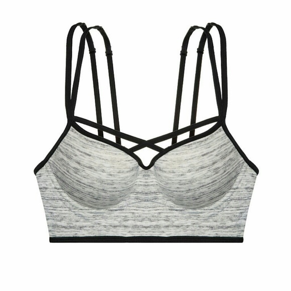 **Found** ISO!! Pink VS Cage Pushup Bralette