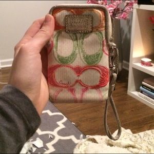 Coach wristlet