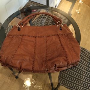 Oversized Cognac handbag ❤️