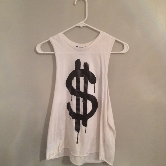 Dripping Dollar Sign tank