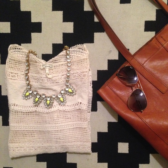SOLD Crochet crop top