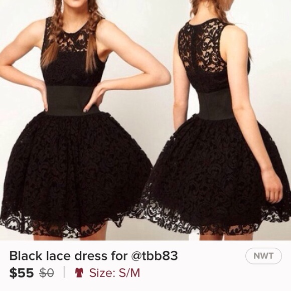 Super cute Black Dress. - Picture 4 of 4