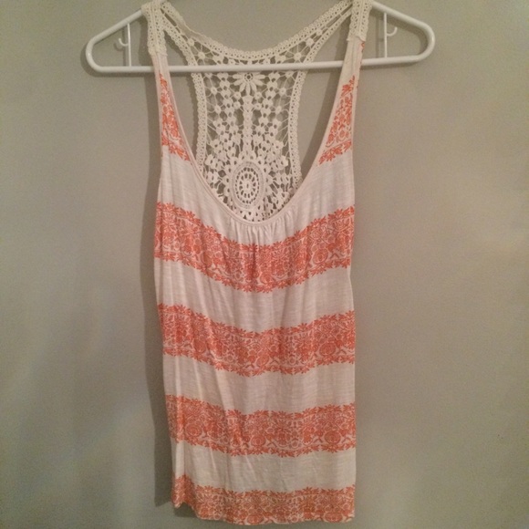 Summer Tank With Lace Detail