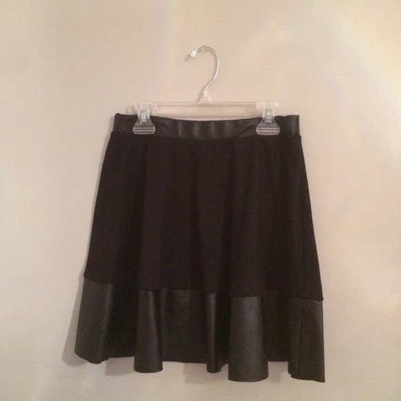 Black Skater Skirt