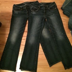 American Eagle jeans (2 pair)