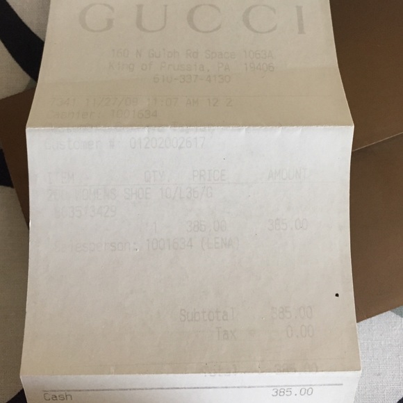 Womens Black Leather Gucci Trainers - Picture 4 of 4