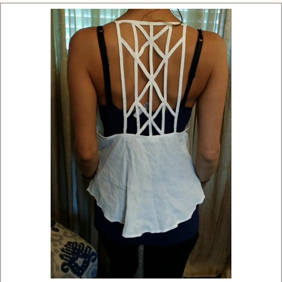 white top with straps