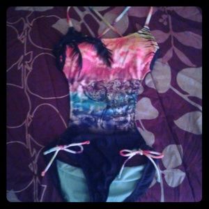 Op 1 peace bathing suit