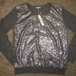 Sequin sweater