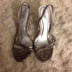 Carlos Santana braided heels