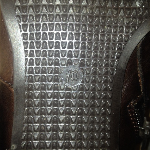 Brown Leather Boots - Picture 3 of 3