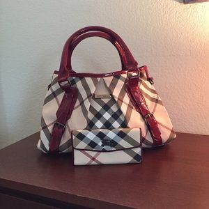 Designer inspired patterned bag