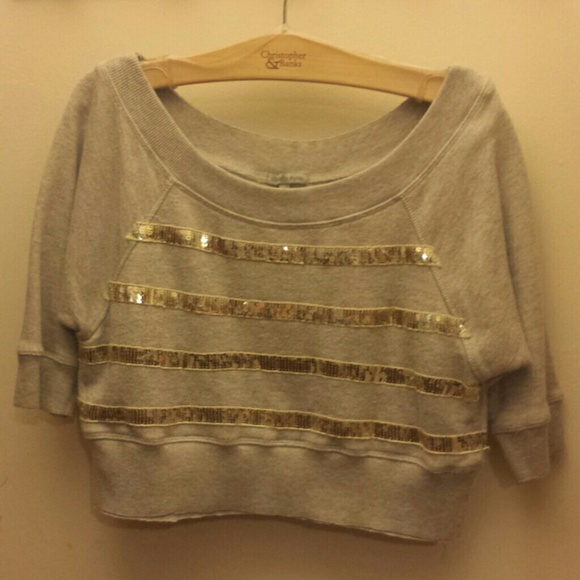 Charlotte Russe Crop Top Sweater M