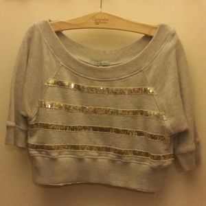 Charlotte Russe Crop Top Sweater M