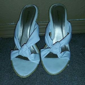 Charlotte Russe slip on wedges