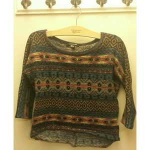 Forever 21 Small Tribal Sweater