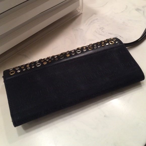 Calvin Klein Studded Wristlet, Wallet and Clutch. - Picture 2 of 4