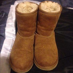 Chestnut ugg boots with toms bundle