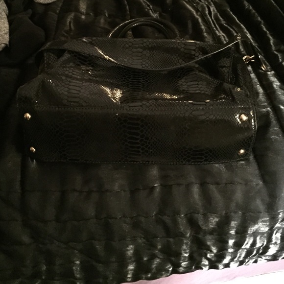 Black snack print Michael kors large hand bag - Picture 4 of 4