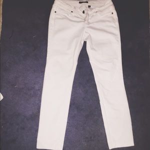Bebe white denim
